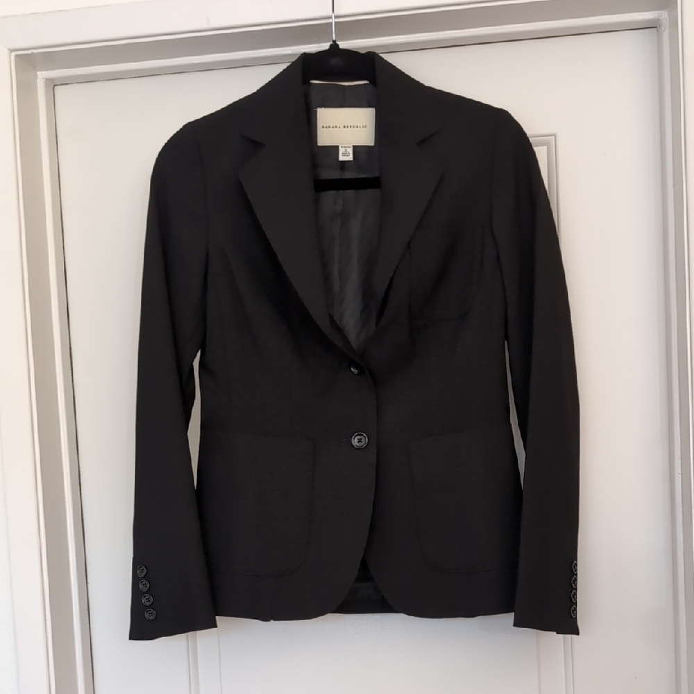 Banana Republic Classic Black Women's Blazer